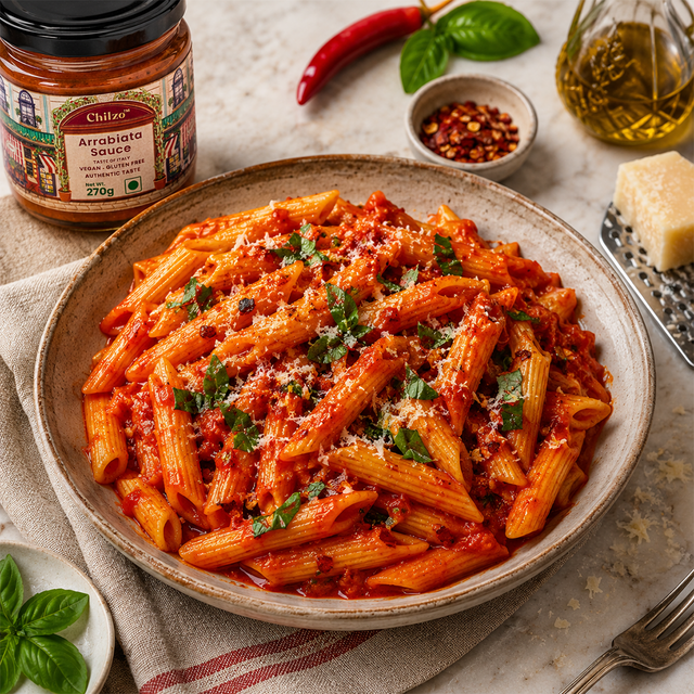 Authentic Arrabiata Pasta Recipe