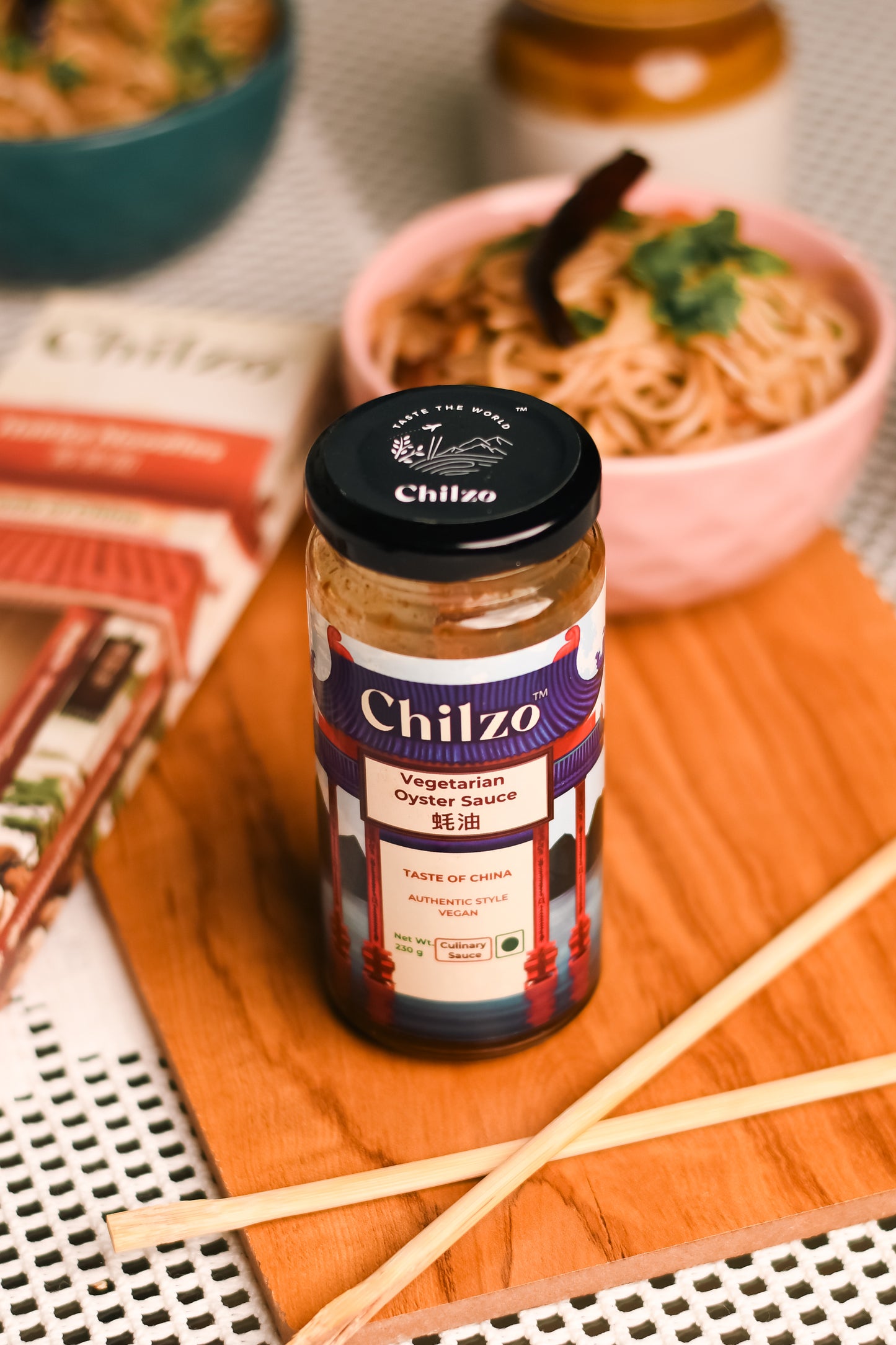 Chilzo Stir-Fry Duo- Veg Oyster Sauce and Schezwan Sauce