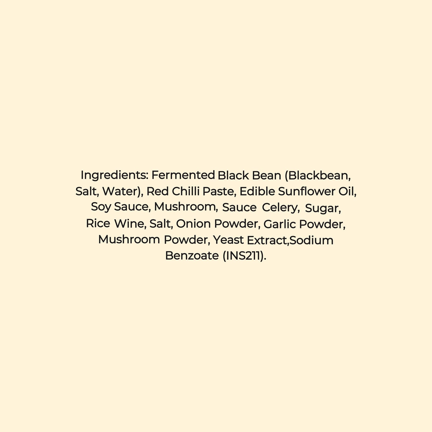 Black Bean Sauce