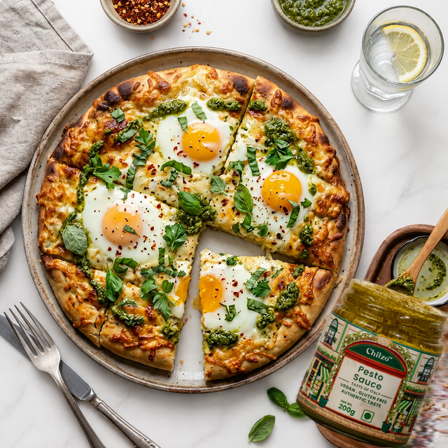 Hungover? Try This Cheesy Egg Flatbread Recipe ASAP!