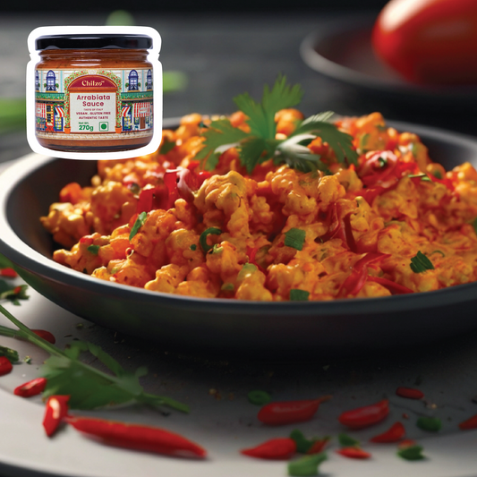  Delicious & filling marinara paneer bhurji made with the best Marinara sauce from Chilzo. 