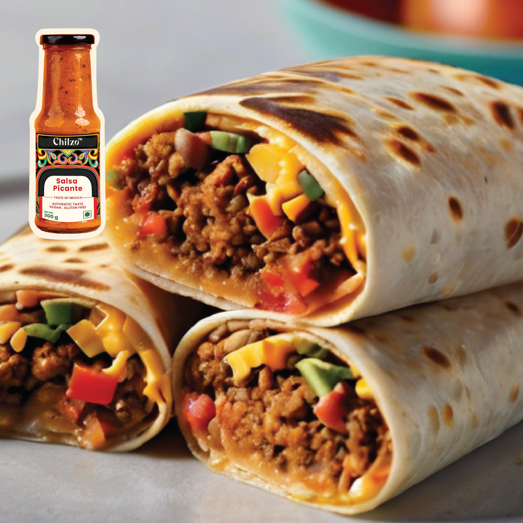 The BEST Salsa Picante Burrito Recipe