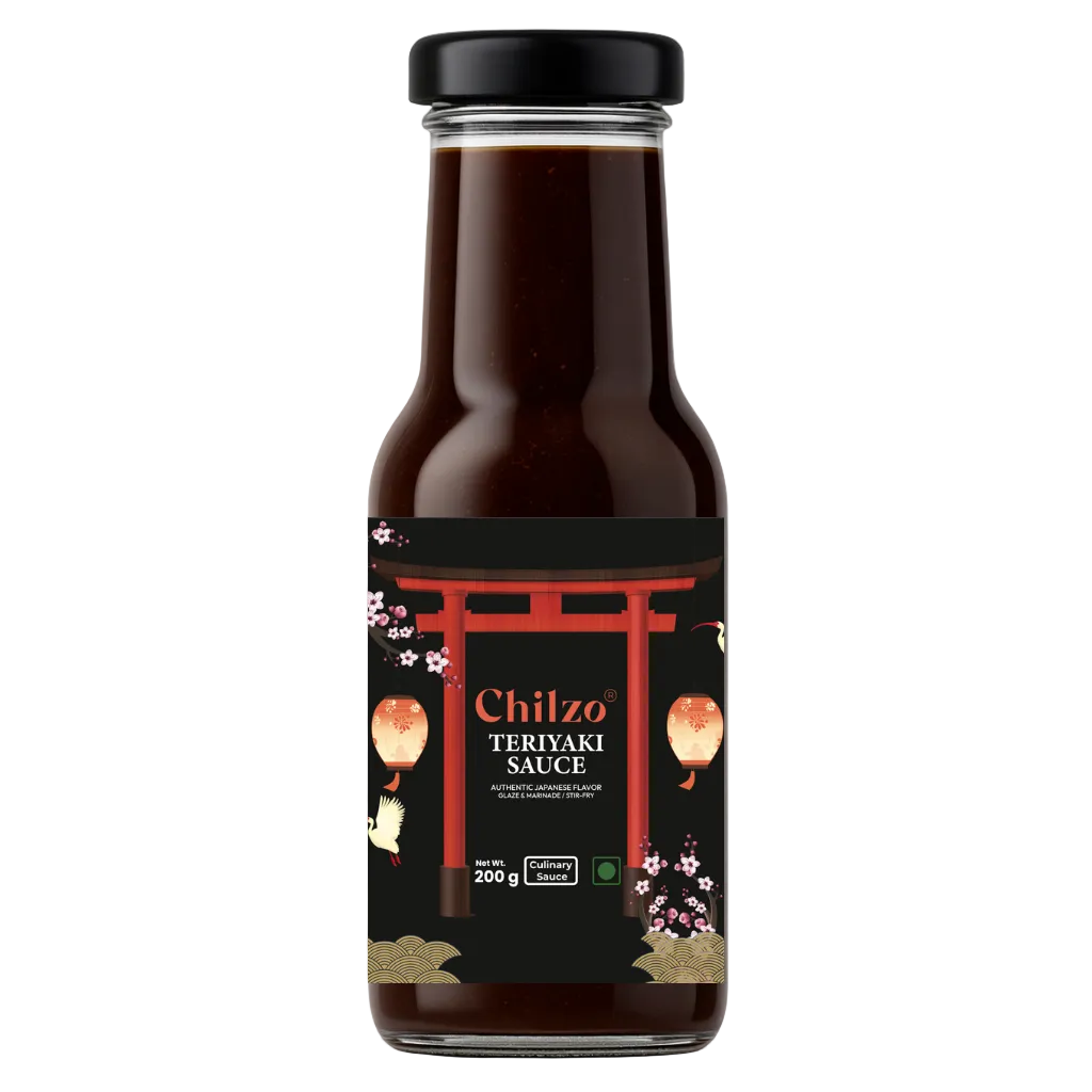 Chilzo Teriyaki Sauce- 200 gm | Authentic Japanese Glaze/ Stir-Fry Sauce
