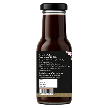 Chilzo Teriyaki Sauce- 200 gm | Authentic Japanese Glaze/ Stir-Fry Sauce