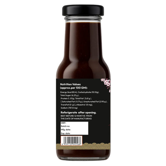 Chilzo Teriyaki Sauce- 200 gm | Authentic Japanese Glaze/ Stir-Fry Sauce
