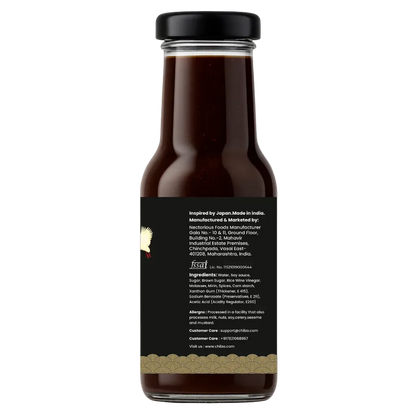 Chilzo Teriyaki Sauce- 200 gm | Authentic Japanese Glaze/ Stir-Fry Sauce