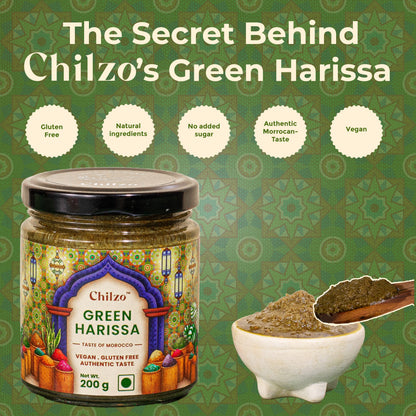 Green Harissa - 200 gm
