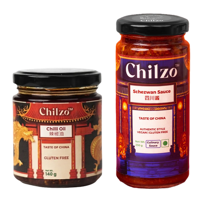 Chinese Duo - Chilli Oil & Schezwan