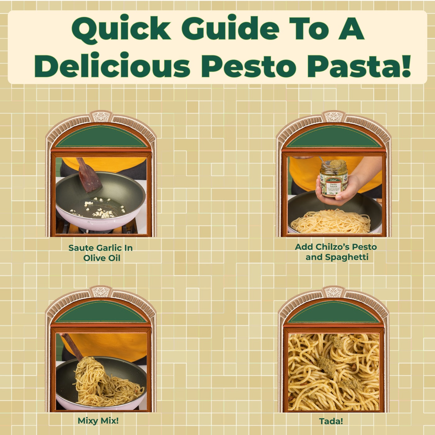 CHILZO Pesto Sauce- (200g)