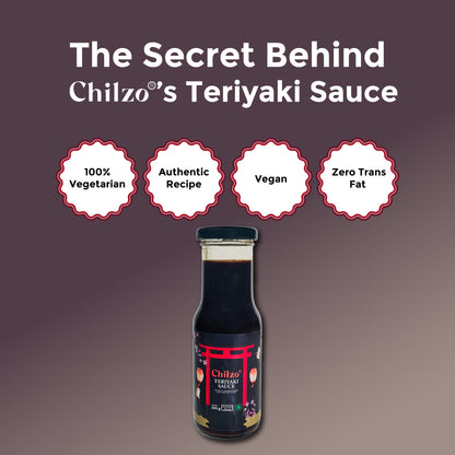 Chilzo Grill & Glaze Duo- Hickory BBQ Sauce + Teriyaki Sauce