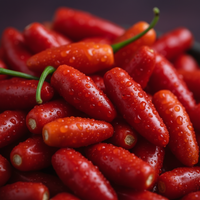 Bird eye chilies