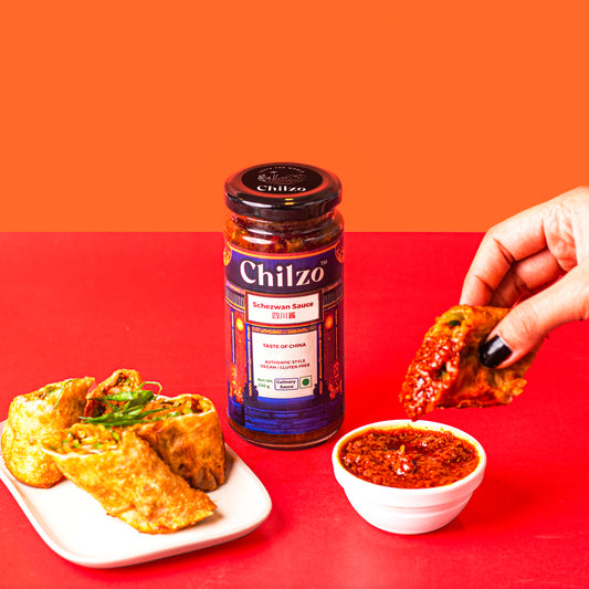 Chilzo Stir-Fry Duo- Veg Oyster Sauce and Schezwan Sauce